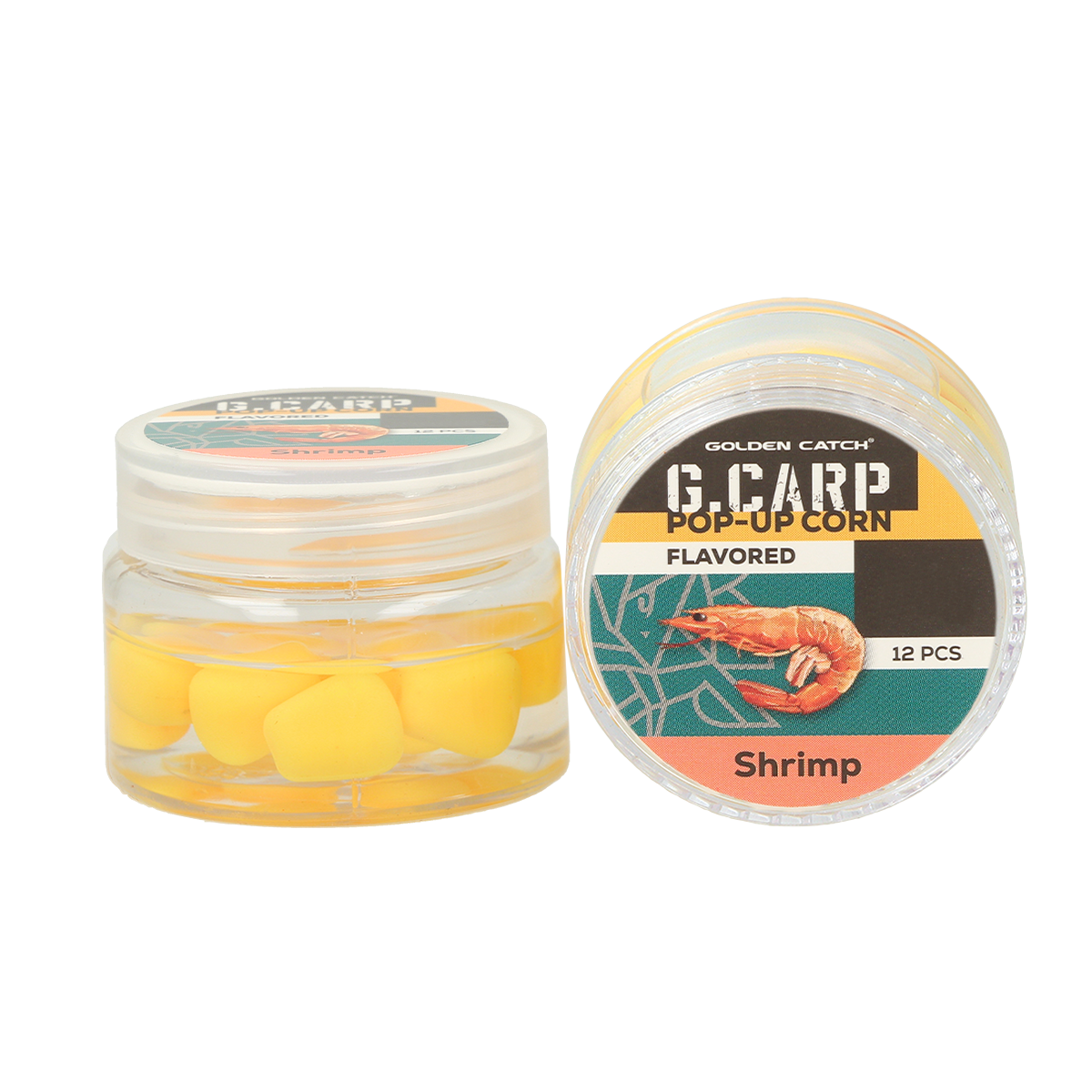 Golden Catch Pop-Up Flavored Corn In Dip 10mm(12pcs)Shrimp
