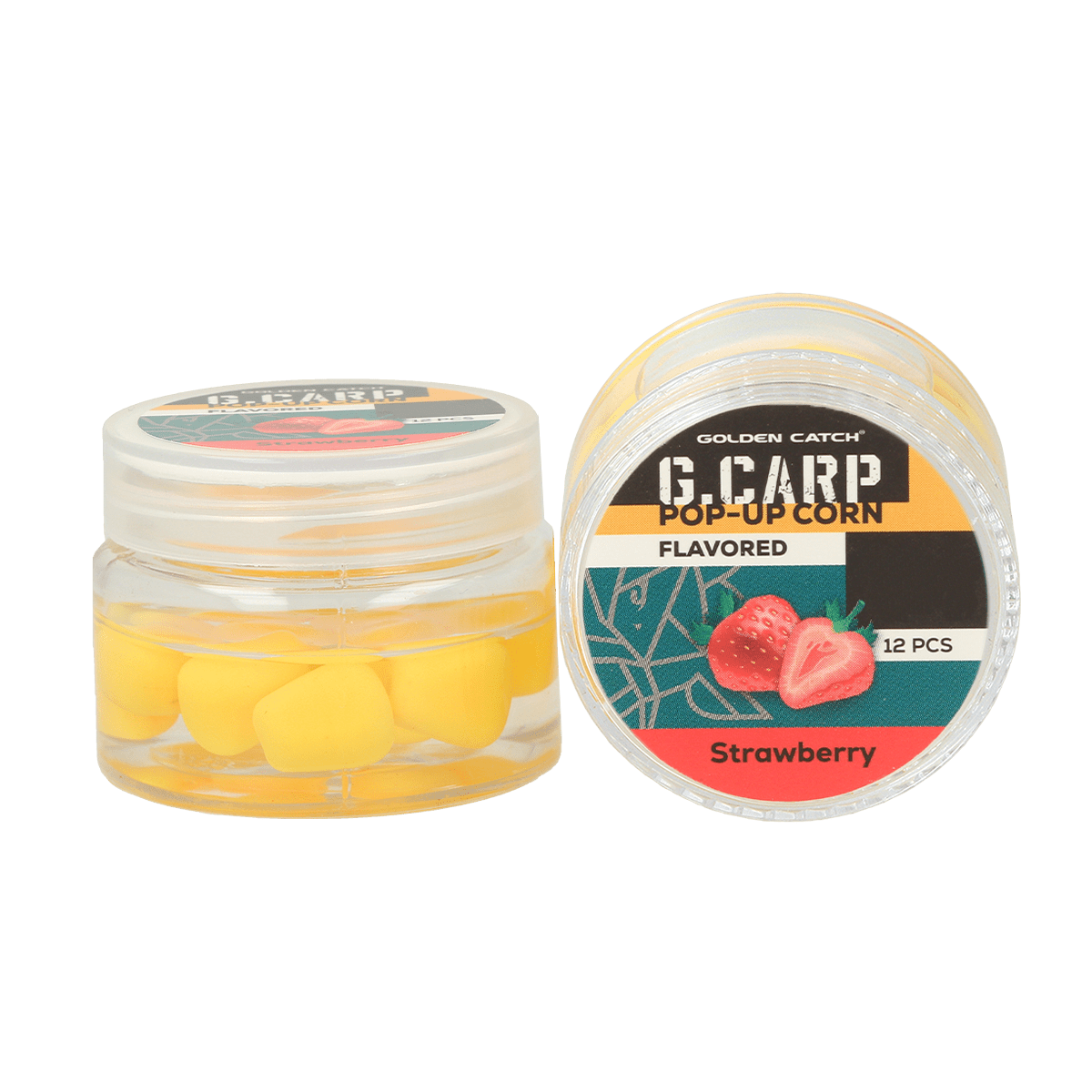 Golden Catch G.Carp Pop-Up Flavored Corn In Dip 10mm(12pcs)Strawberry