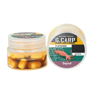 Кукурудза в діпі GC G.Carp Pop-Up Flavored 10мм (12шт)Squid
