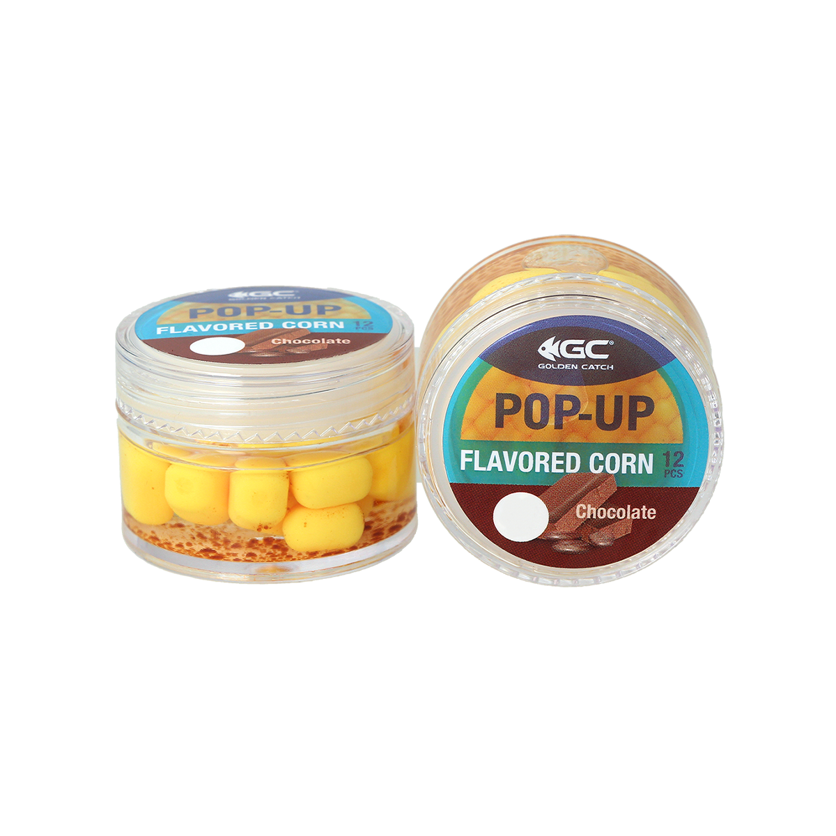 Golden Catch Pop-Up Flavored Corn In Dip 8mm(12pcs)Chocolate