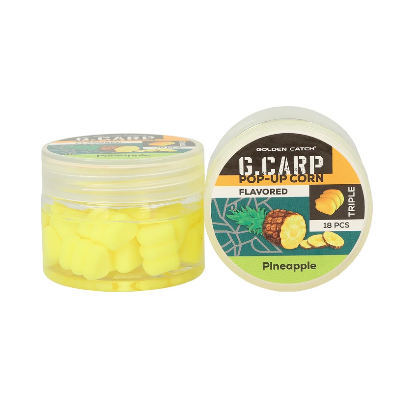 Кукурудза в діпі GC G.Carp Pop-Up Triple Flavored (18шт)Pineapple