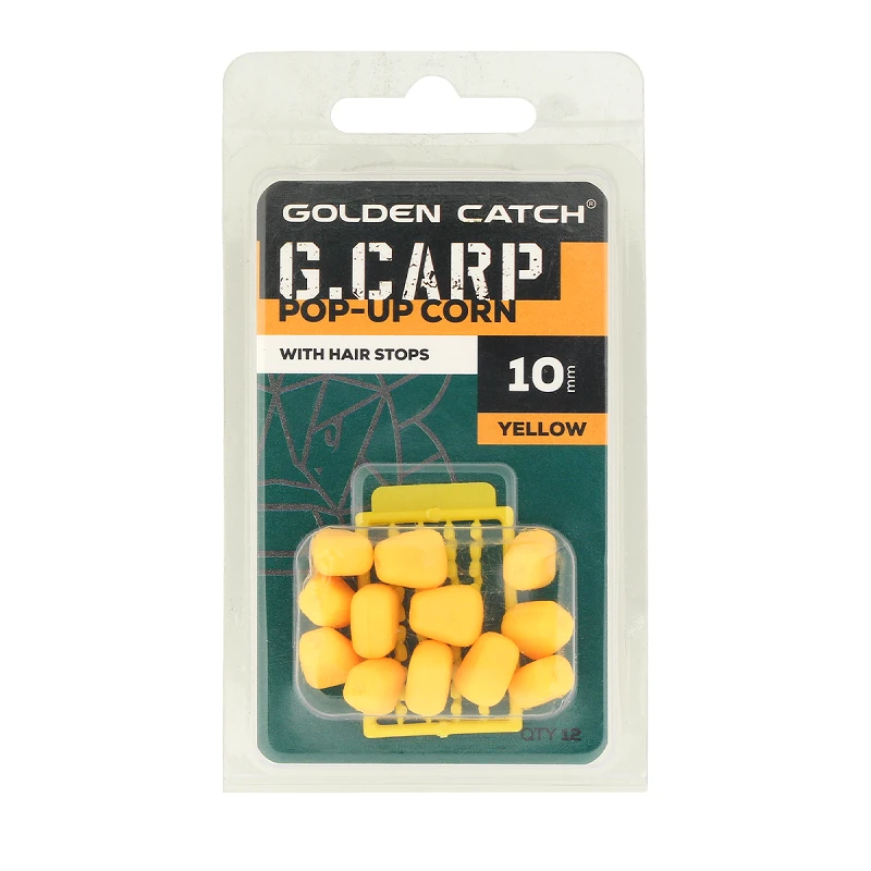Кукурудза GC G.Carp Pop-Up Corn 10мм (12шт) Yellow - Фото №2