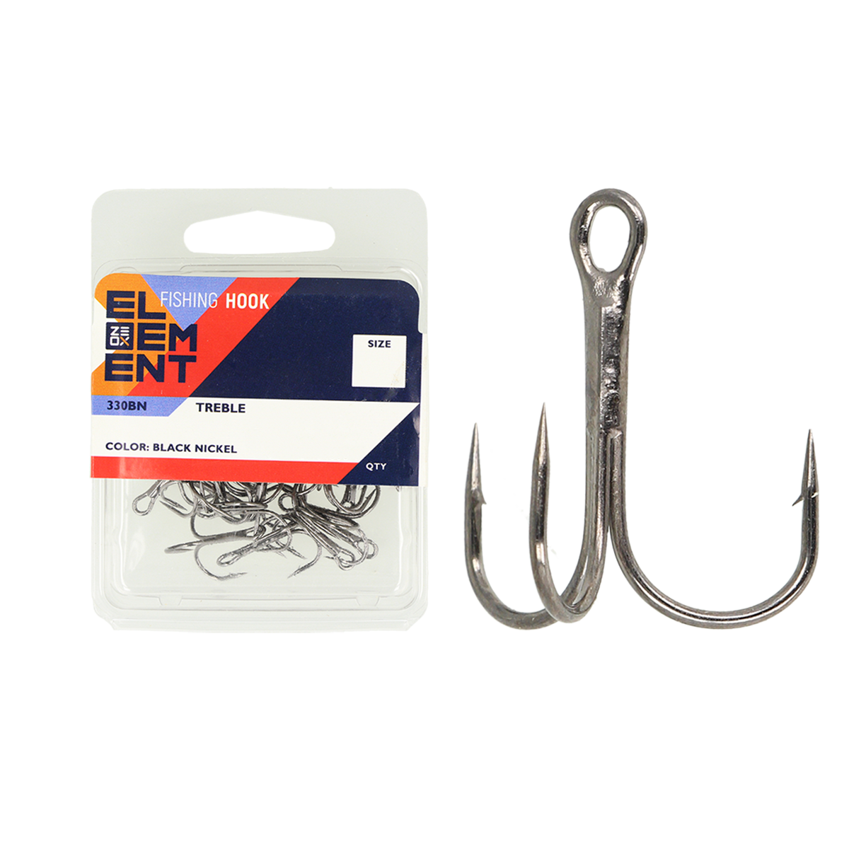 Крючок тройной ZEOX Basic Treble Hook 330BN - Фото №2