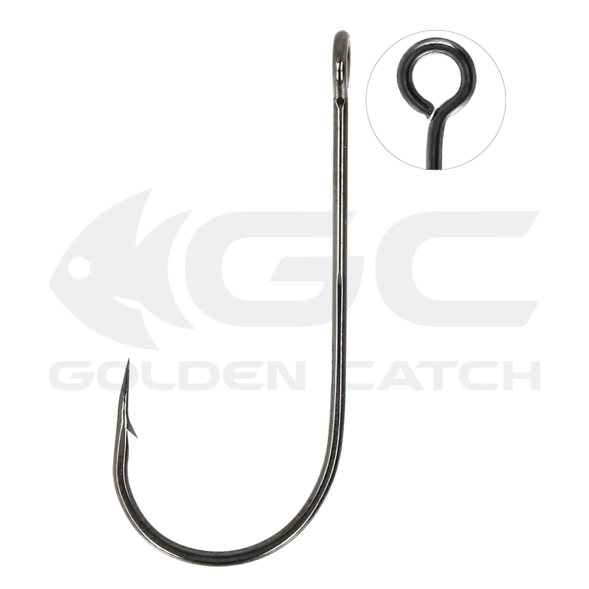 Гачок GC Single Worm 1234BN №1(6шт)