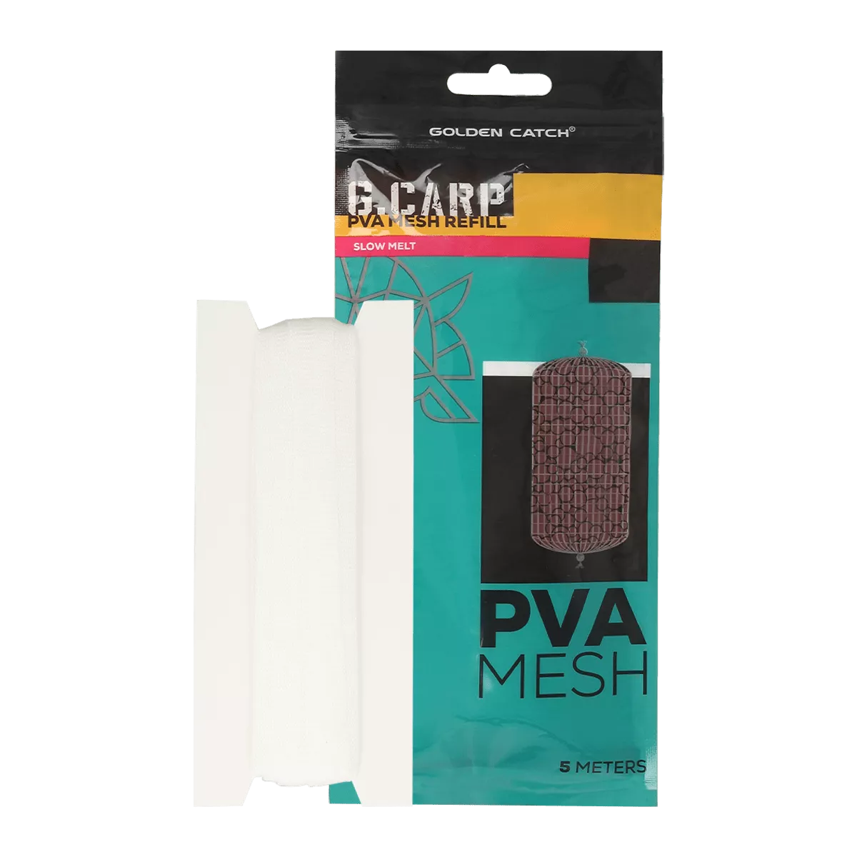 ПВА сітка GC G.Carp PVA Mesh Refill Boilie Slow Melt 5м Ø23мм
