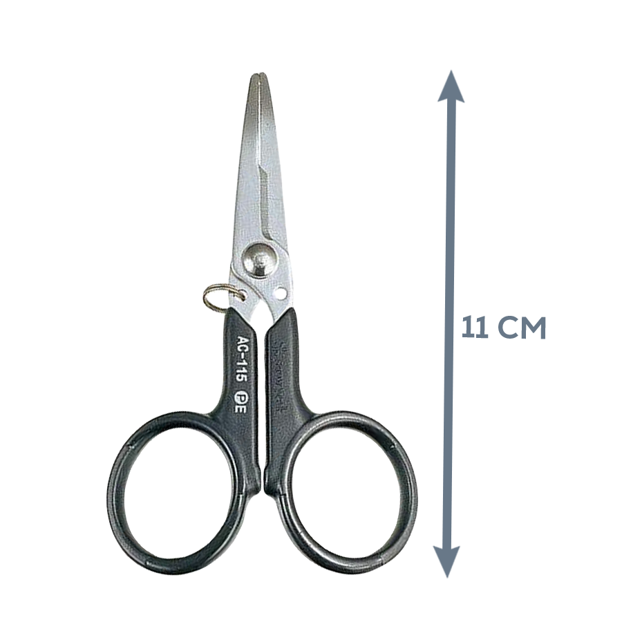 Ножиці Daiwa Carp Bend Nose Pliers AC-115 Black - Фото №2