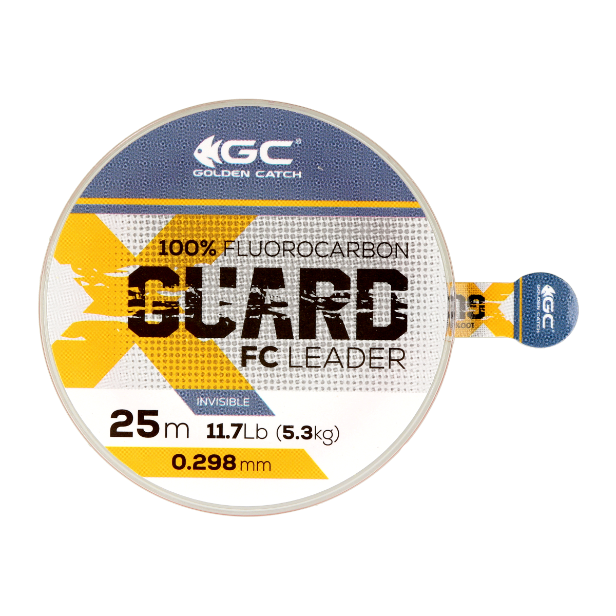 Golden Catch X-Guard Fluorocarbon Leader 25m 0.298mm