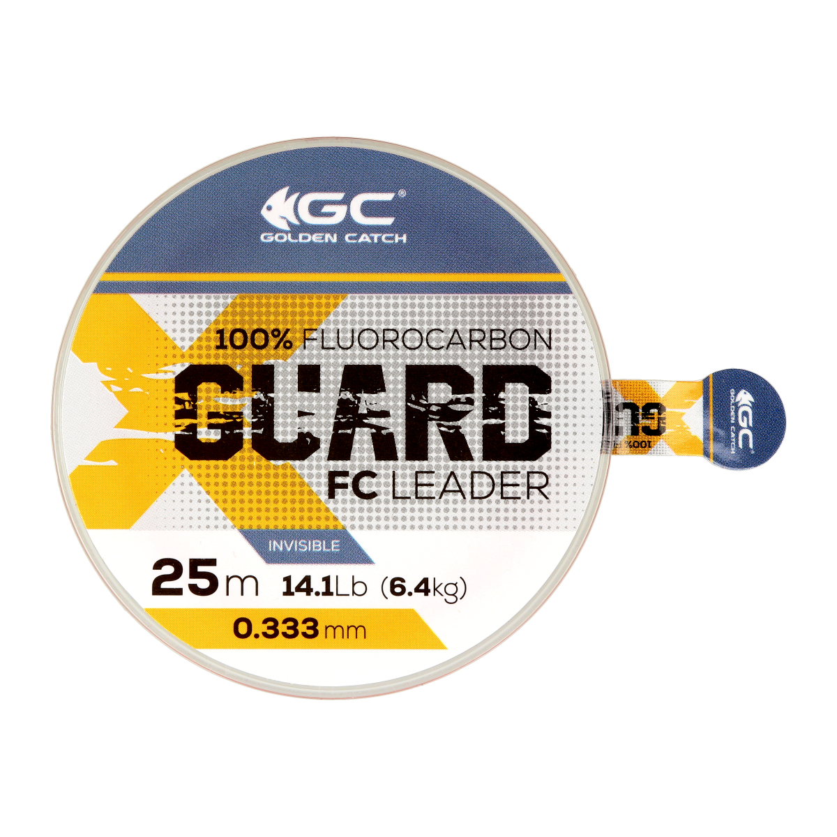 Golden Catch X-Guard Fluorocarbon Leader 25m 0.333mm