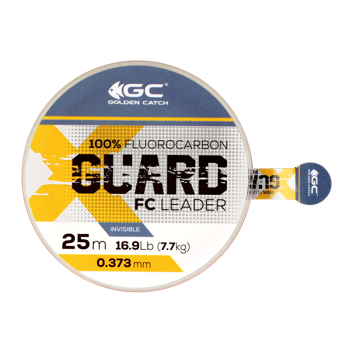 Golden Catch X-Guard Fluorocarbon Leader 25m 0.373mm