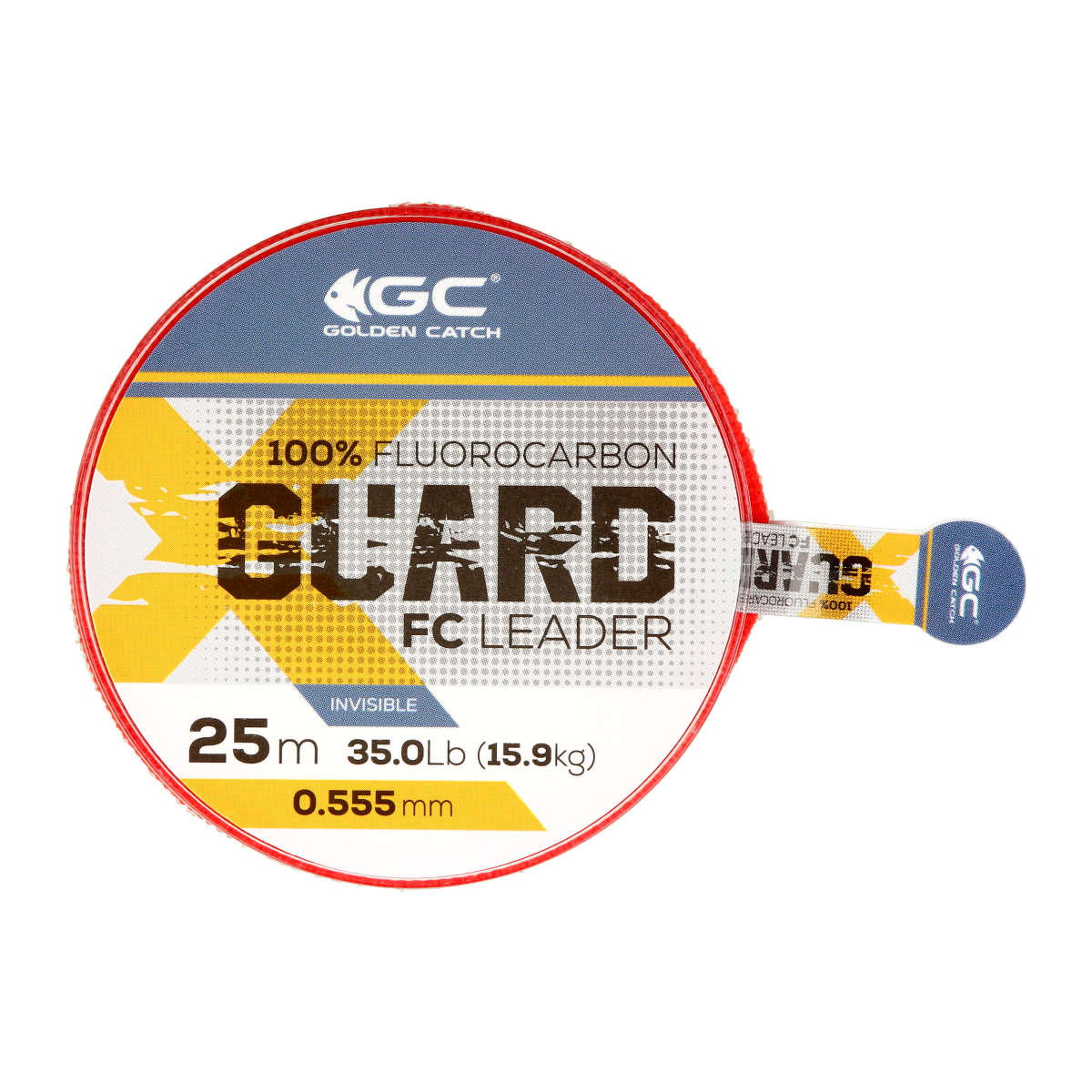 Golden Catch X-Guard Fluorocarbon Leader 25m 0.555mm