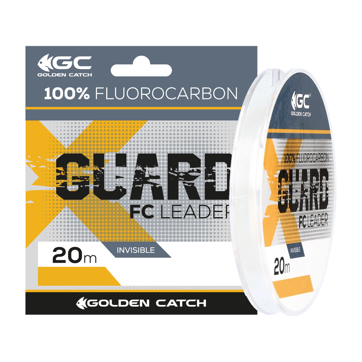 Golden Catch X-Guard Fluorocarbon Leader 20m 0.505mm