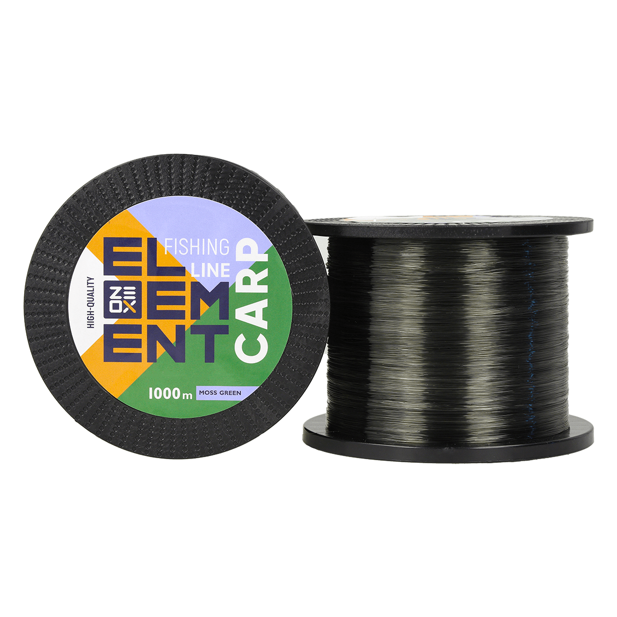 ZEOX Nylon Line Element Carp 1000m Moss Green 0.285mm