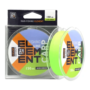 Волосінь ZEOX Hi-Viz Element Carp 150м Acid Green 0.330мм
