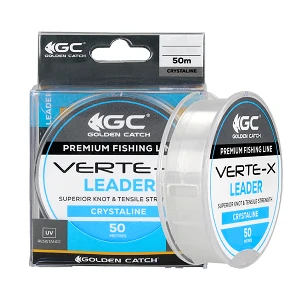 Волосінь GC Verte-X Leader 50м Crystaline 0.090мм