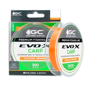 Волосінь GC EVO-X Carp 300м Sicilian Orange 0.331мм
