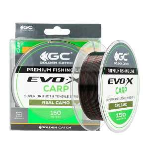 Волосінь GC EVO-X Carp 150м Real Camo 0.331мм