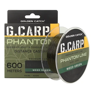 Волосінь GC G.Carp Phantom Line 600м Weed Green 0.34мм