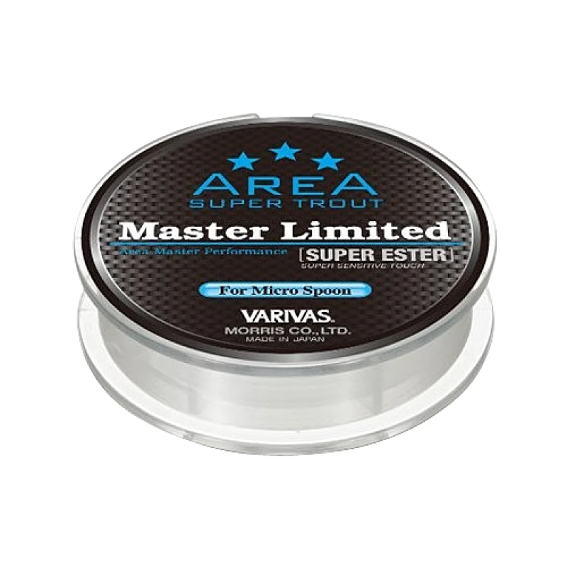 Волосінь Varivas Super Trout Area Master LTD Ester 150м Clear #0.5 0.117мм