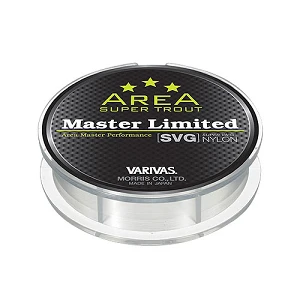 Волосінь Varivas Super Trout Area Master LTD SVG 150м Clear #0.5  0.117мм