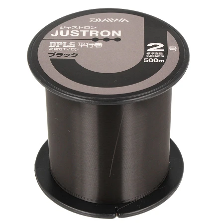Леска Daiwa Justron DPLS 500м Black 0.330мм