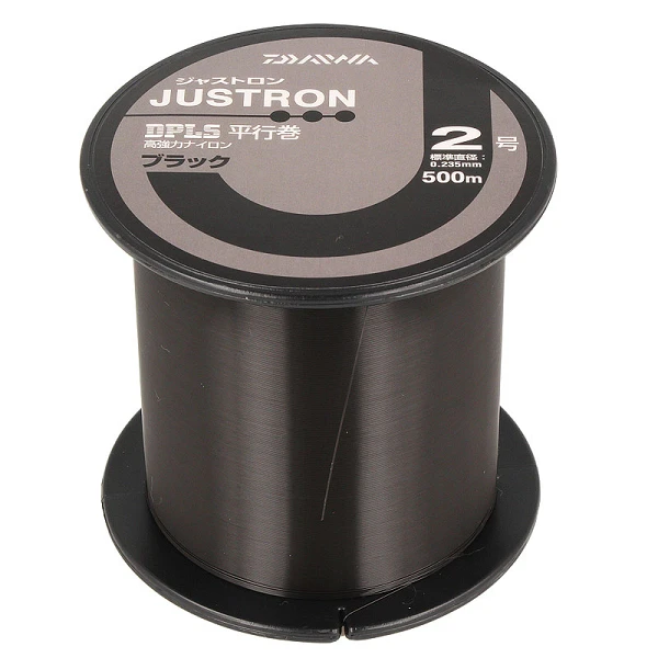 Леска Daiwa Justron DPLS 500м Black 0.330мм