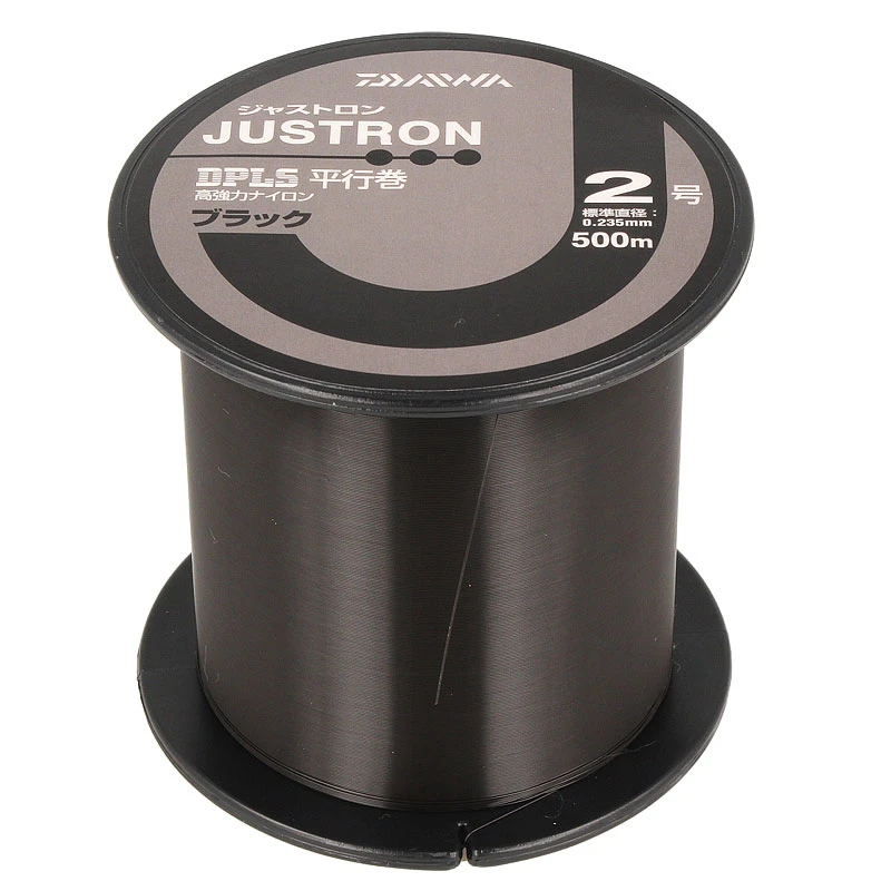 Волосінь Daiwa Justron DPLS 500м Black 0.330мм