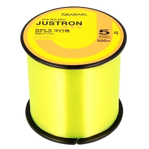 Волосінь Daiwa Justron DPLS 500м Yellow 0.285мм