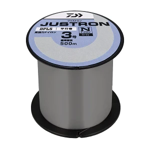 Волосінь Daiwa Justron 500м Gray #4 0.330мм