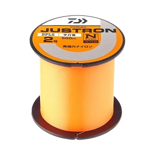 Волосінь Daiwa Justron 500м Hot Orange #3 0.285мм