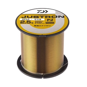 Волосінь Daiwa Justron 500м Khaki Gold #5 0.370мм