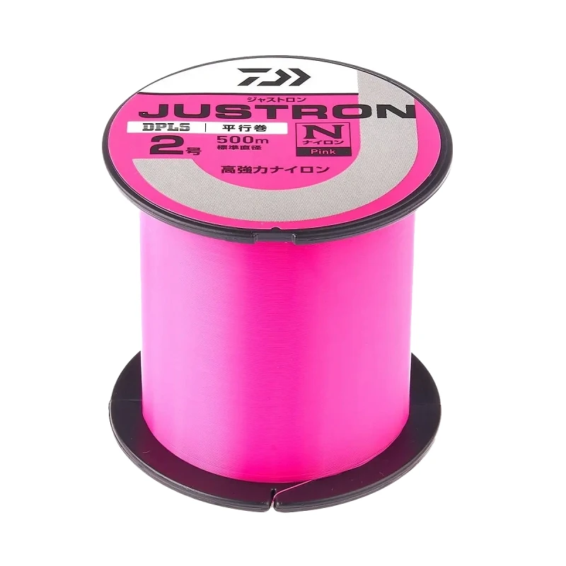 Волосінь Daiwa Justron 500м Pink #3 0.285мм