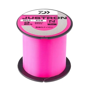 Волосінь Daiwa Justron 500м Pink #4 0.330мм