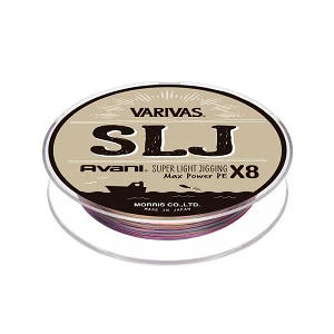 Шнур Varivas Avani SLJ Max Power PE X8 150м #1.0 Multicolor