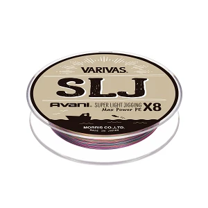 Шнур Varivas Avani SLJ Max Power PE X8 200м #0.8 Multicolor