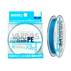 Шнур Varivas High Grade PE X4 150м #1.5 Blue