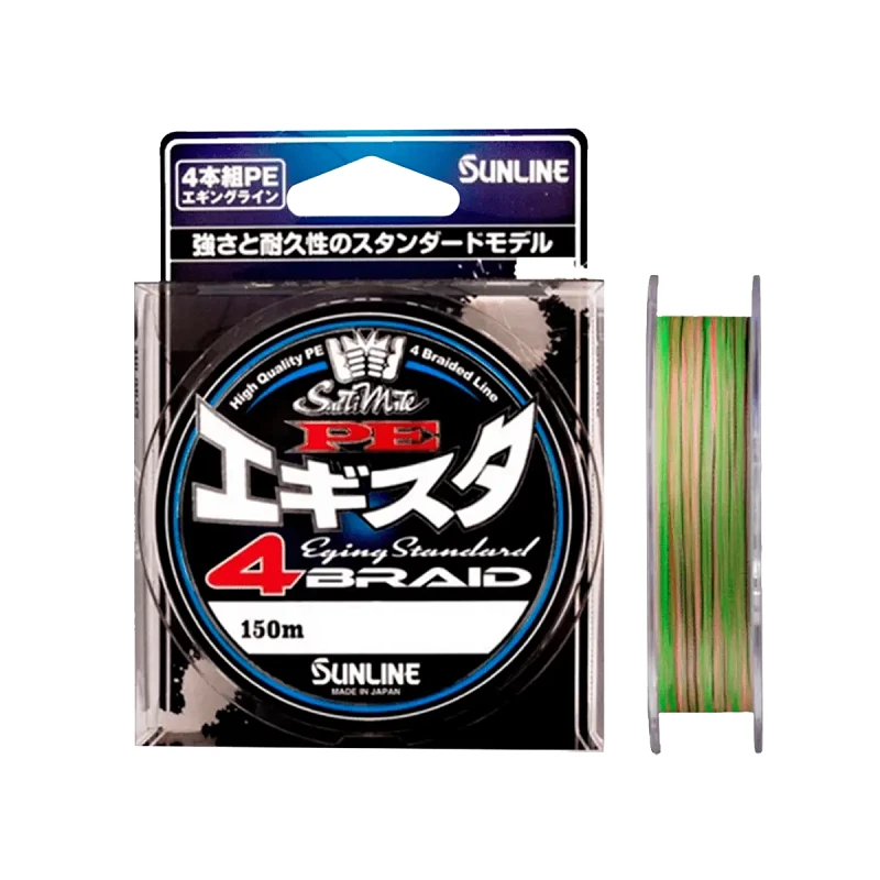Шнур Sunline PE Egista X4 150м #0.6 10lb Multicolor