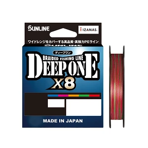Шнур Sunline Deep One X8 200м #0.3 8lb Multicolor