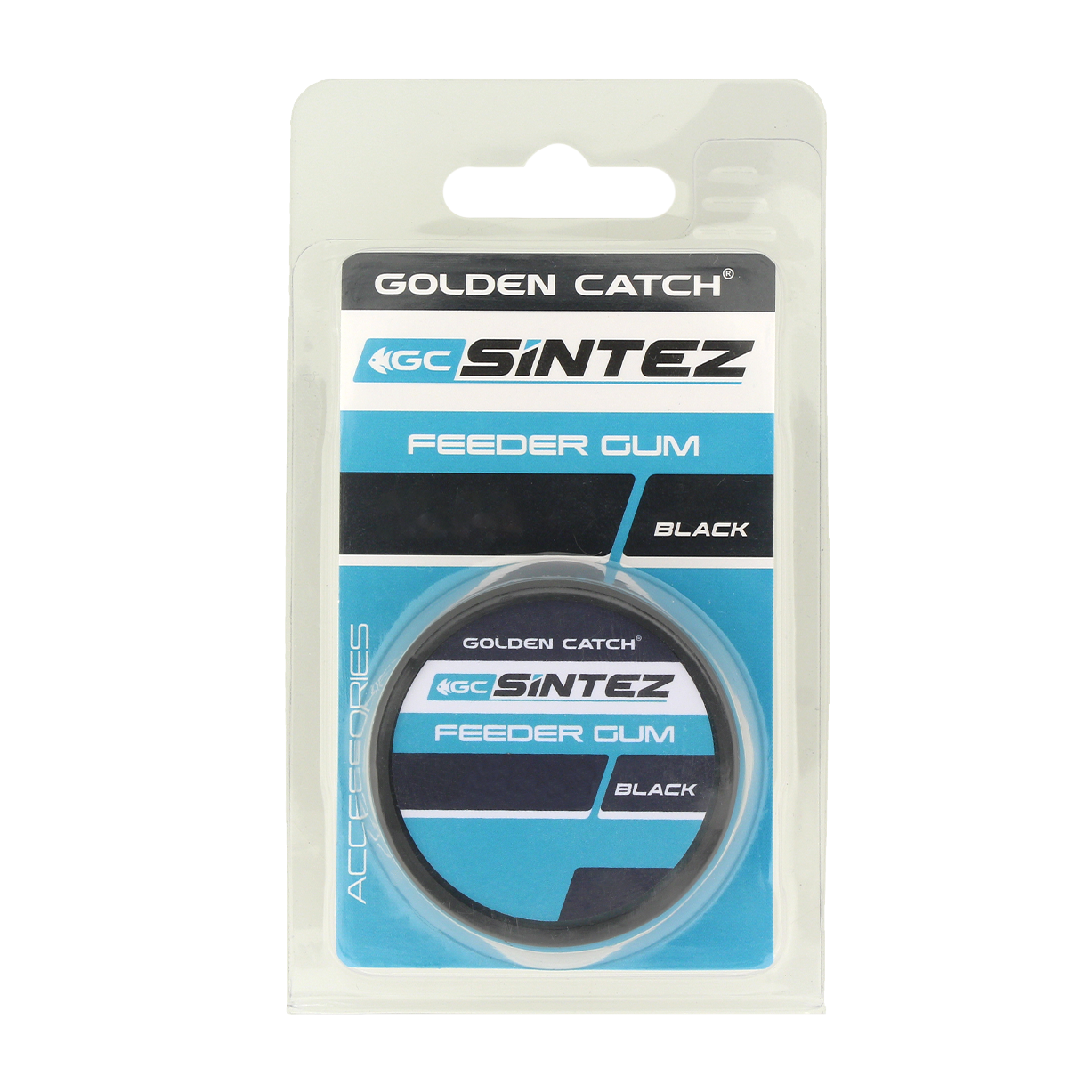 Golden Catch Sintez Feeder Gum Black 0.6mm 10m