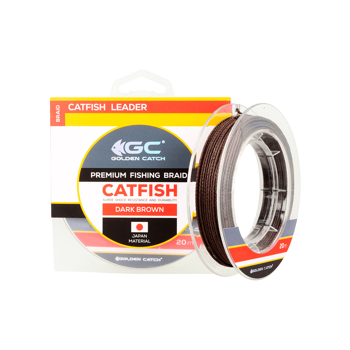 Golden Catch Catfish Leader 20m 1.2mm
