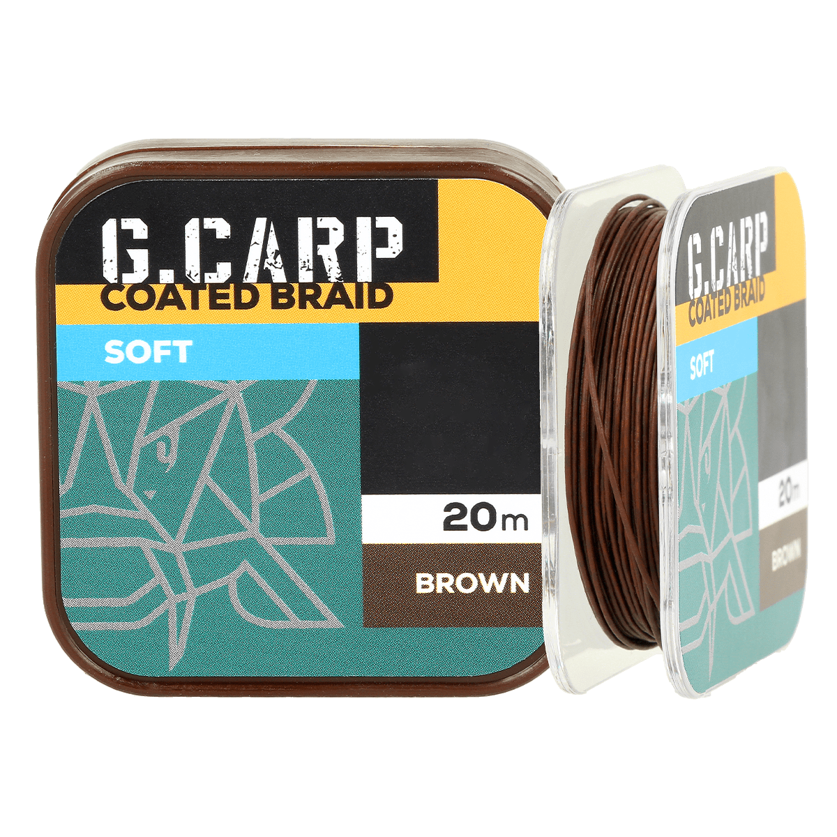 Golden Catch G.Carp Coated Braid Soft 20m 35lb Brown