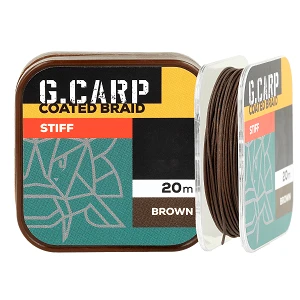Повідковий матеріал  в обплетенні GC G.Carp Coated Braid Stiff 20м
