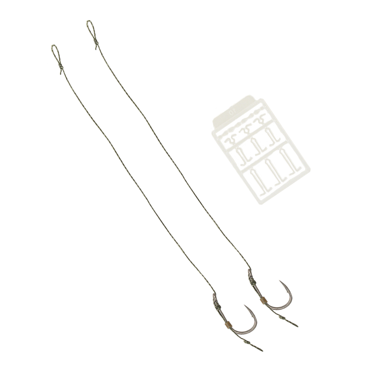 Golden Catch G.Carp Method Wide Gape Ready Rig №8 (2pcs)