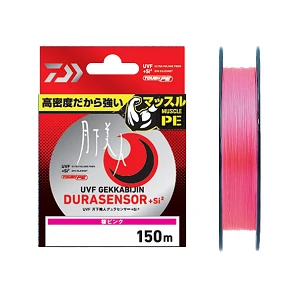 Шнур Daiwa UVF Gekkabijin Dura Sensor + Si2 150м #0.4 Sakura Pink