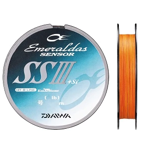 Шнур Daiwa Emeraldas Sensor SSIII + Si 150м #0.6 Orange