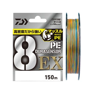Шнур Daiwa UVF PE Dura Sensor X8 EX + Si3 150м #0.6 Multicolor