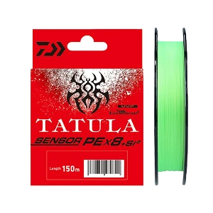 Шнур Daiwa UVF Tatula Sensor PE X8 + Si2 150м #0.4 Lime Green
