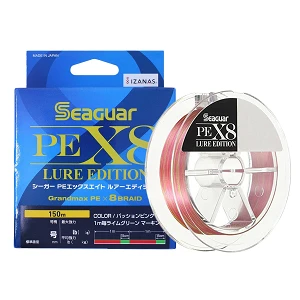 Шнур Seaguar Grandmax PE X8 150м Lure Edition #1 20lb Multicolor