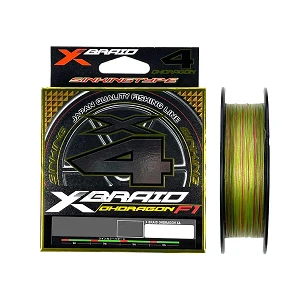 Шнур XBraid Ohdragon 4X F1 SS 1.40 150м #0.8 13lb Multicolor