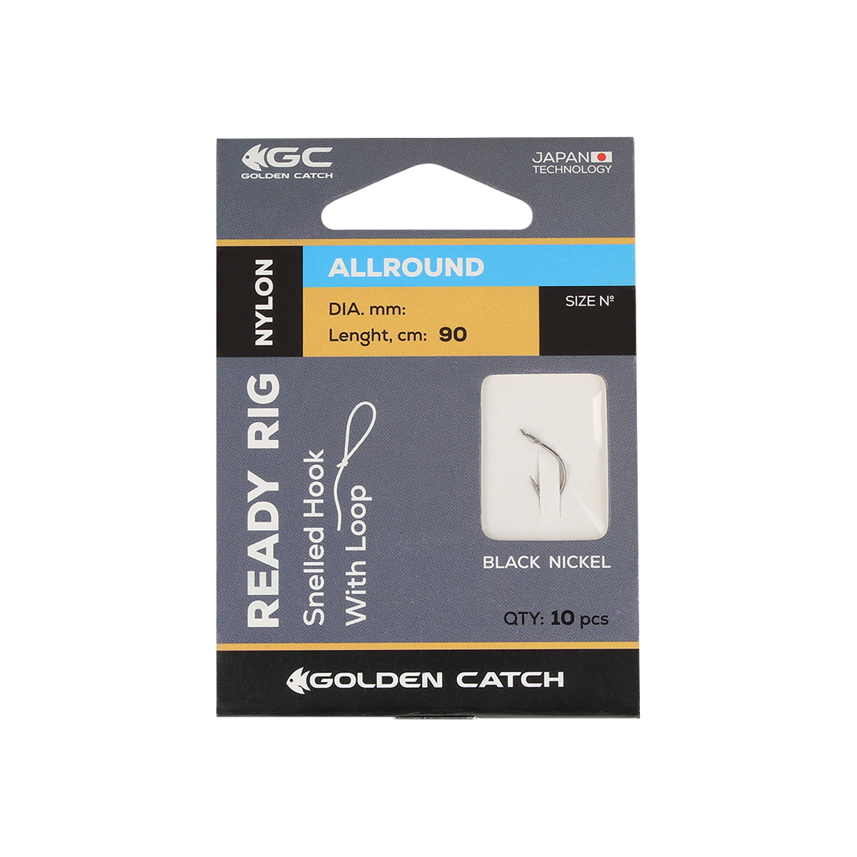Golden Catch Ready Rig Allround Leader №6 (10pcs)