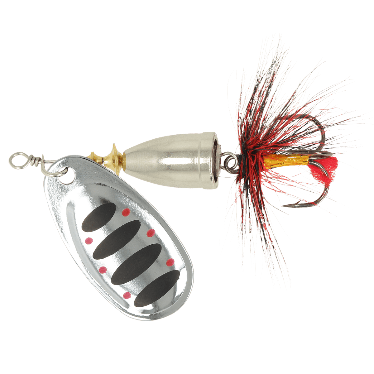 ZEOX Spoon Furor №3 6g 008 Silver/Black Dot